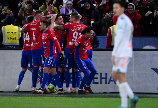 Russia Soccer Premier-League CSKA- Zenit
