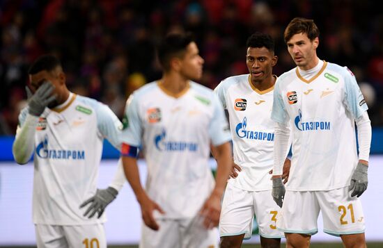 Russia Soccer Premier-League CSKA- Zenit