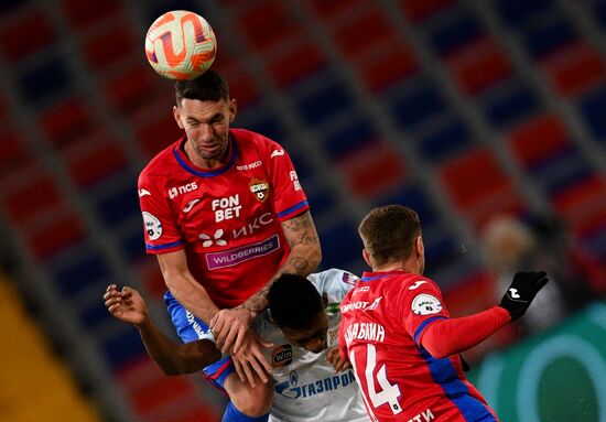 Russia Soccer Premier-League CSKA- Zenit