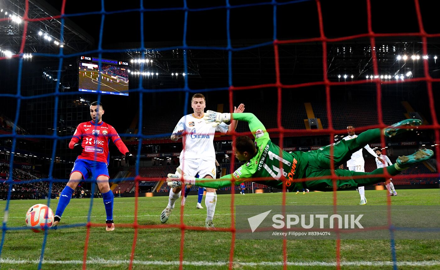Russia Soccer Premier-League CSKA- Zenit