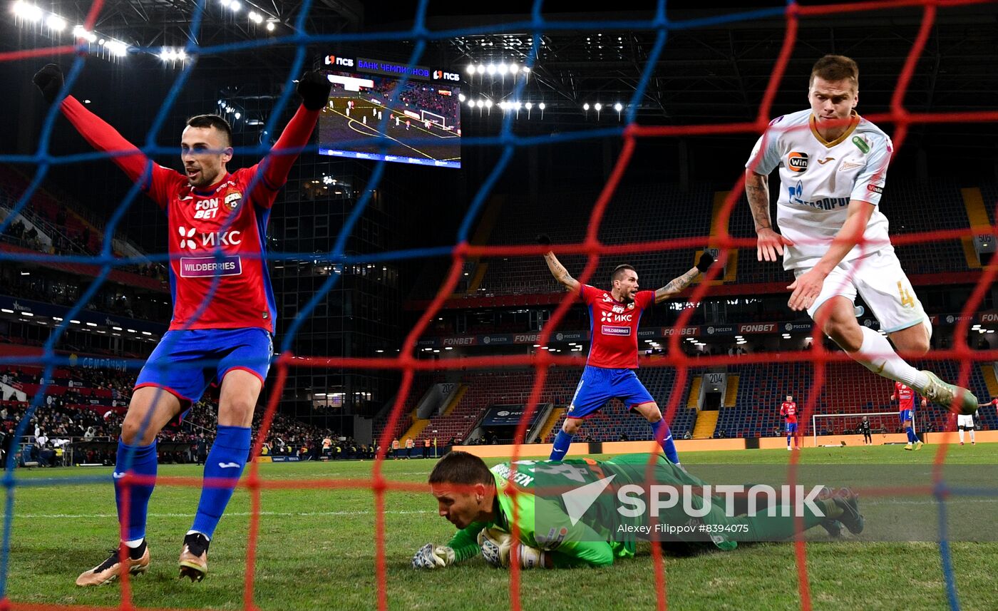 Russia Soccer Premier-League CSKA- Zenit