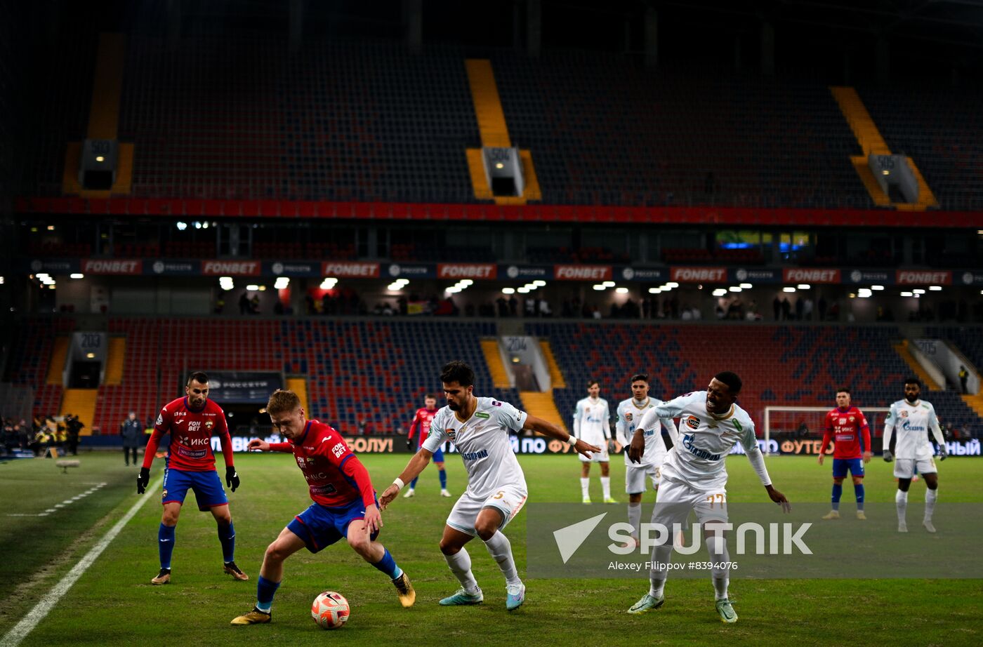 Russia Soccer Premier-League CSKA- Zenit