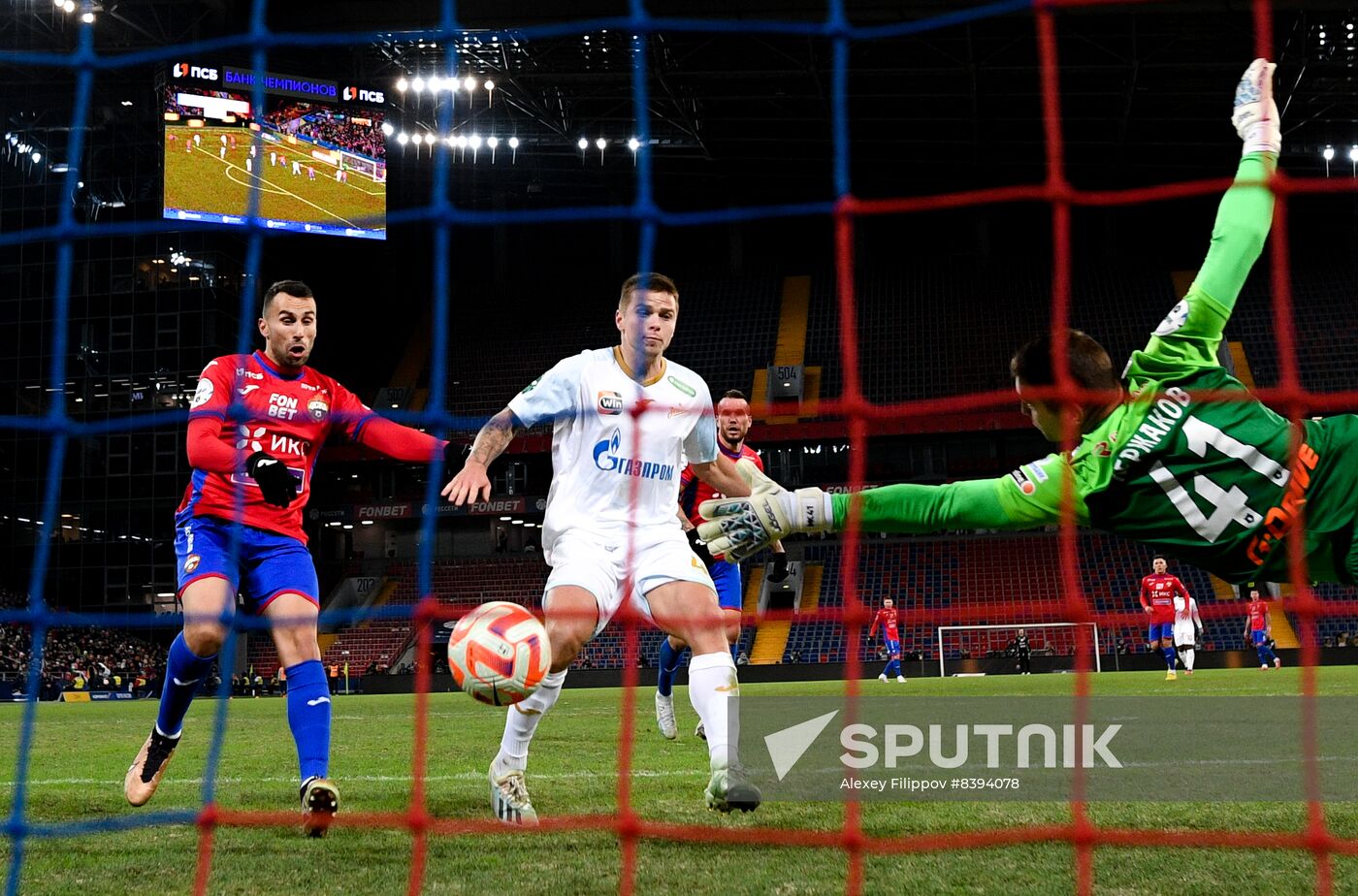 Russia Soccer Premier-League CSKA- Zenit