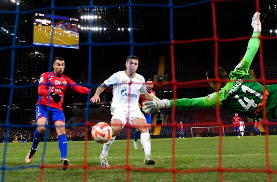 Russia Soccer Premier-League CSKA- Zenit