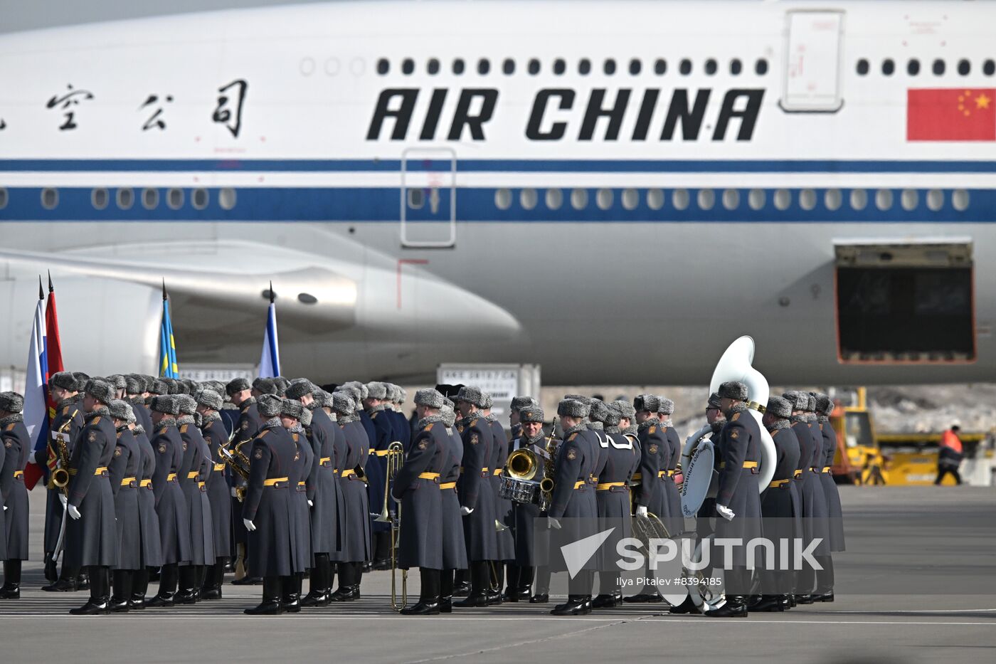 Russia China Arrival