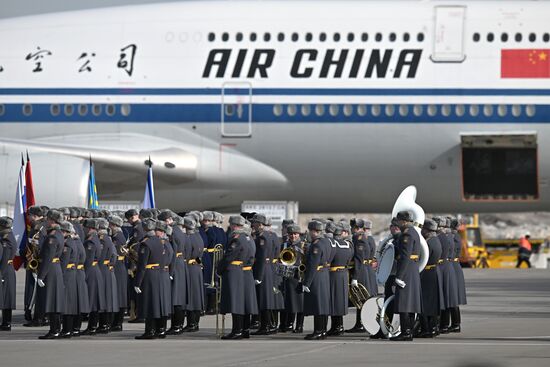 Russia China Arrival