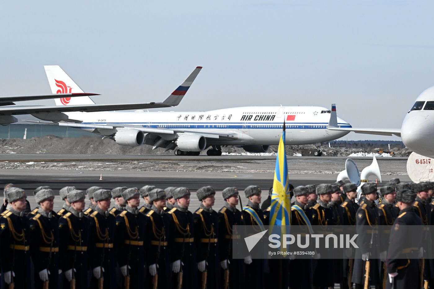 Russia China Arrival