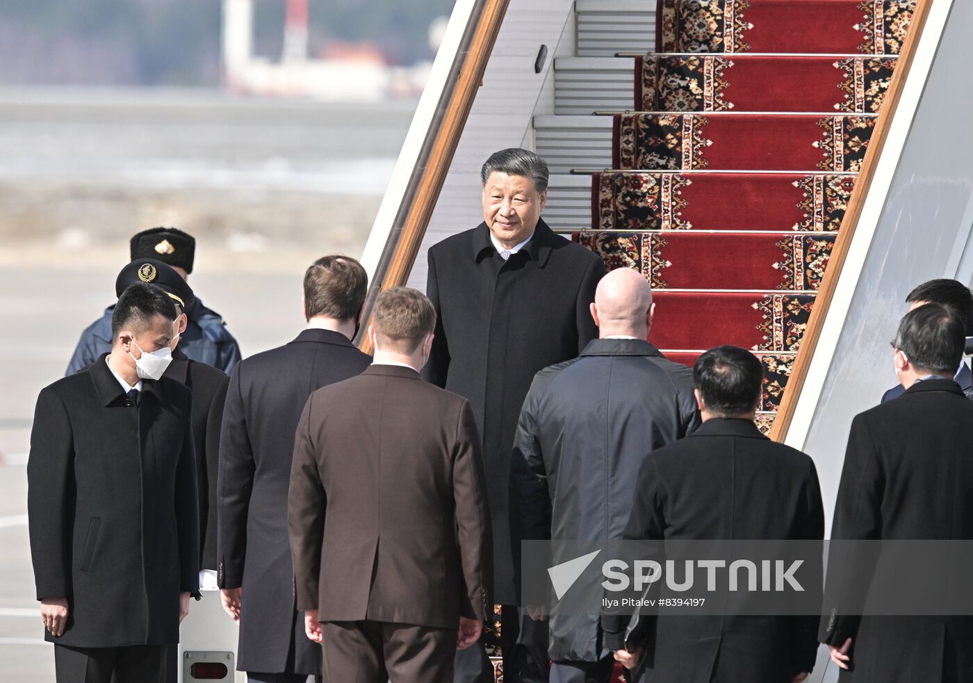 Russia China Arrival