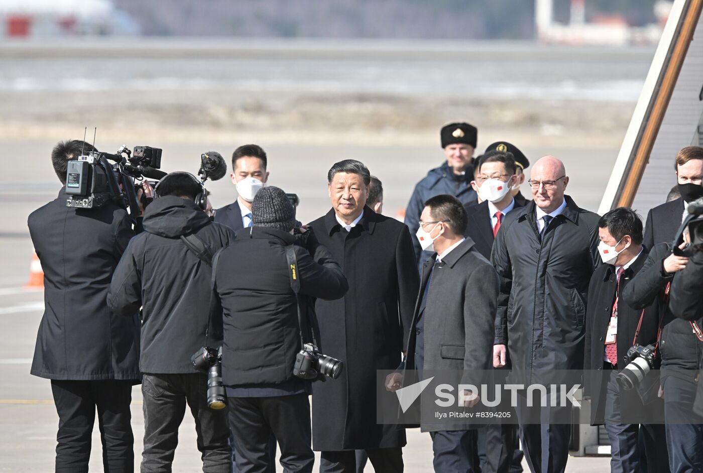Russia China Arrival