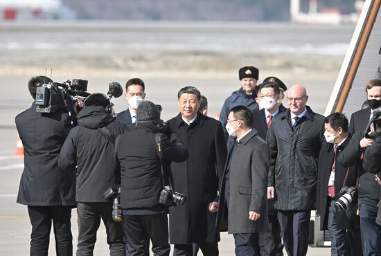 Russia China Arrival