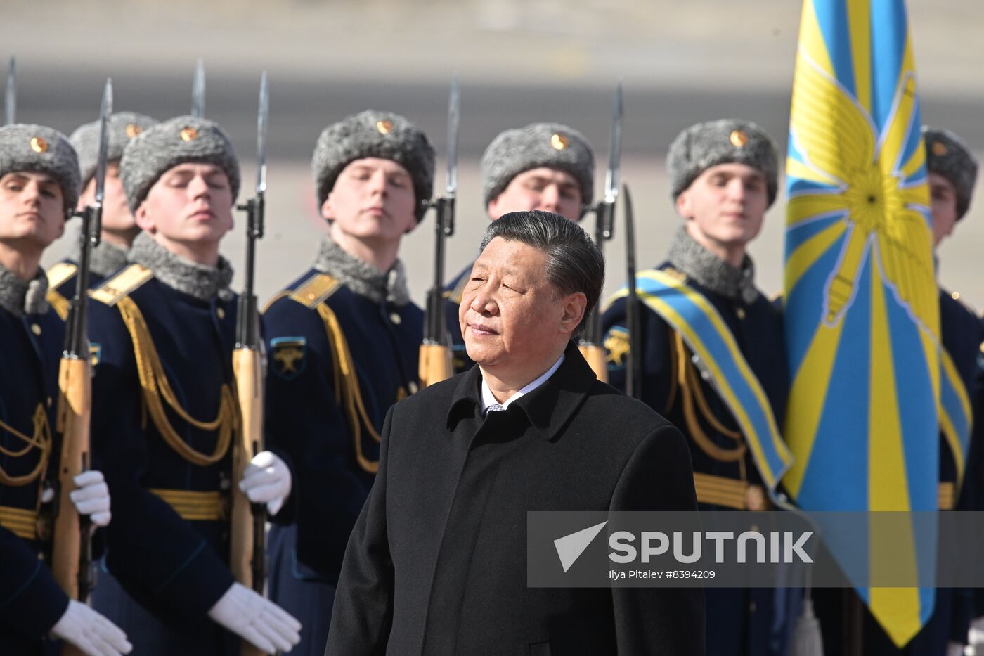 Russia China Arrival