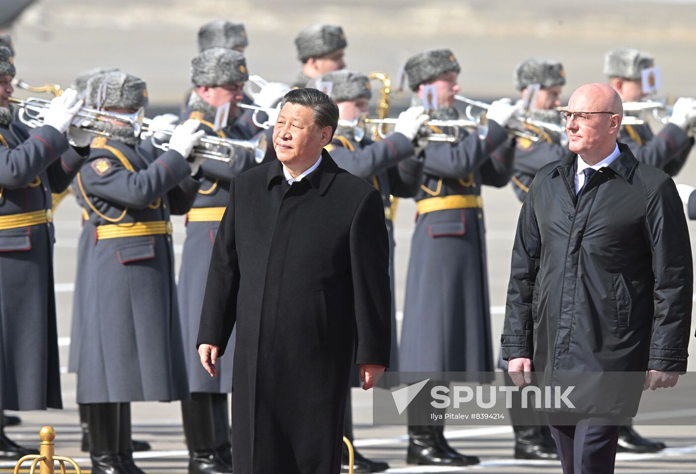 Russia China Arrival