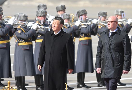 Russia China Arrival