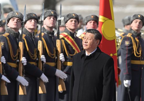 Russia China Arrival