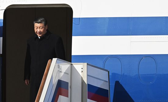 Russia China Arrival