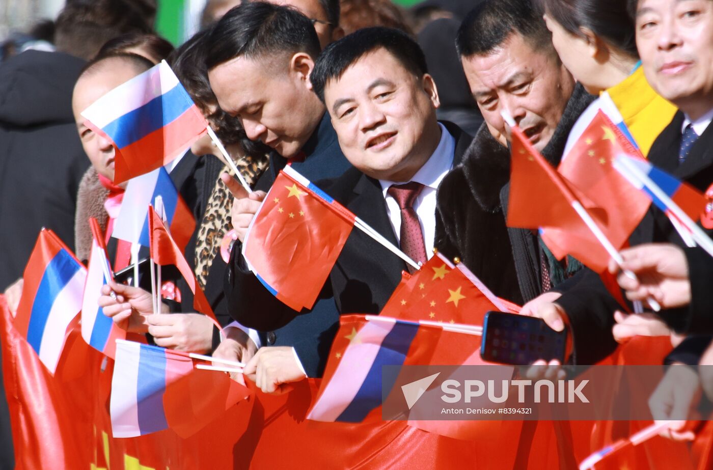 Russia China Delegation