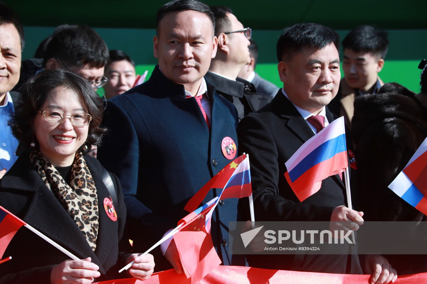 Russia China Delegation