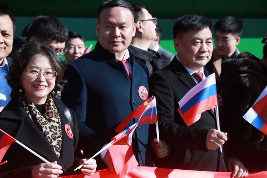 Russia China Delegation