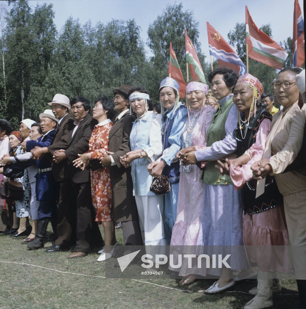 Launching Yakut national festival Ysyakh