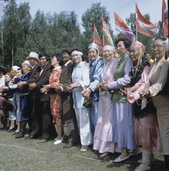 Launching Yakut national festival Ysyakh
