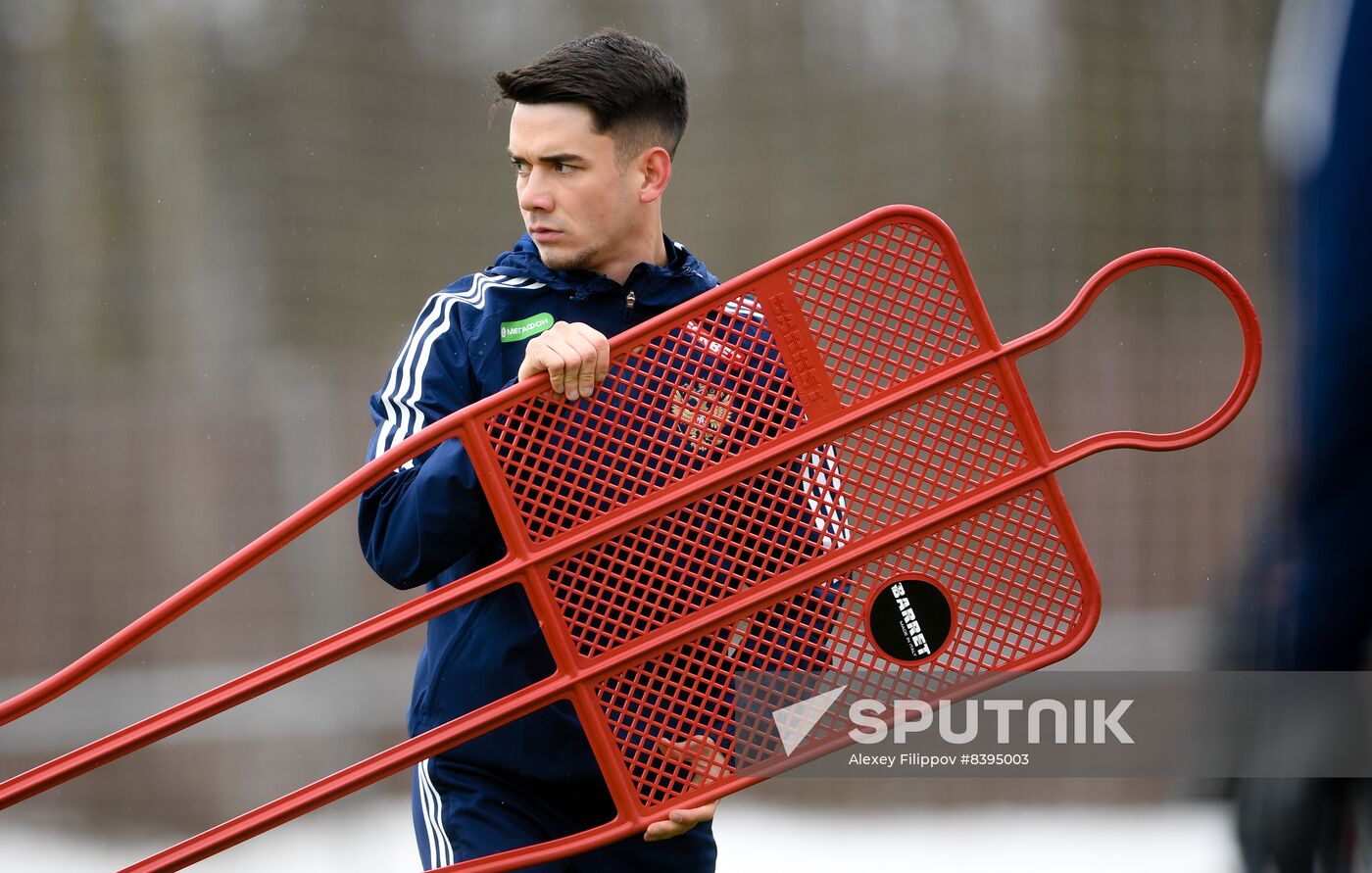 Russia Soccer Training