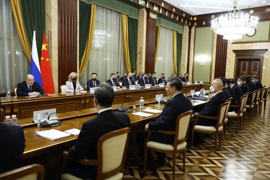 Russia Mishustin China
