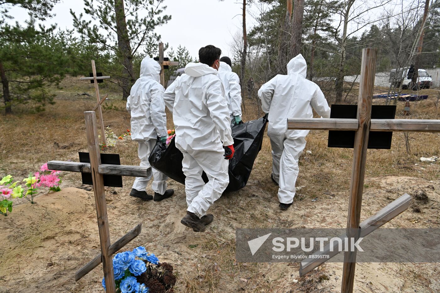 Russia Ukraine Military Operation Exhumation
