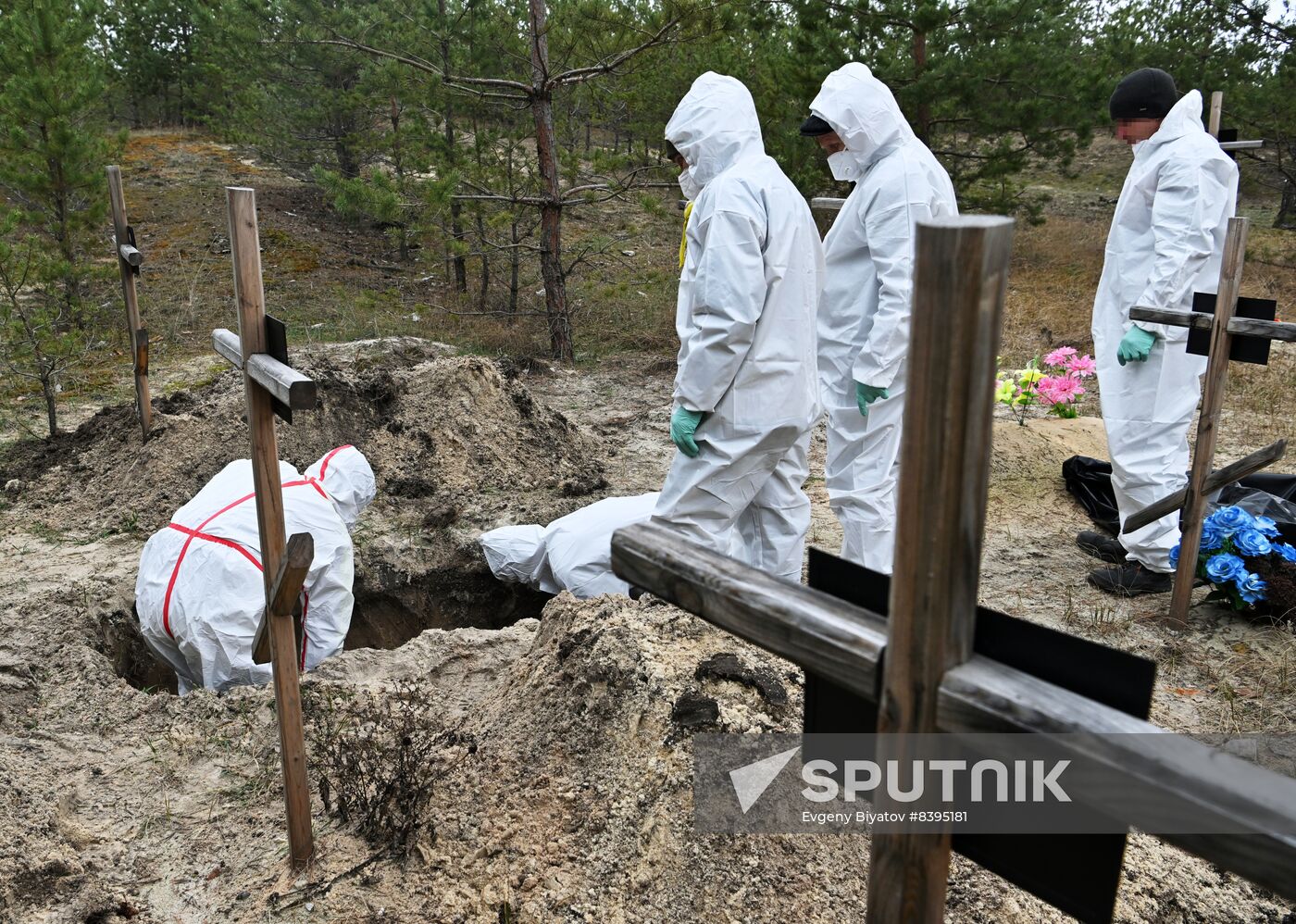 Russia Ukraine Military Operation Exhumation