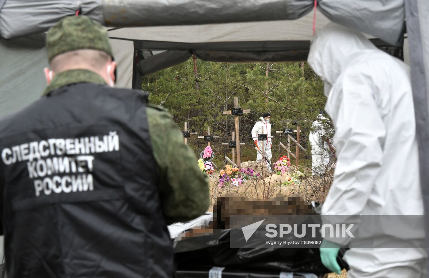 Russia Ukraine Military Operation Exhumation