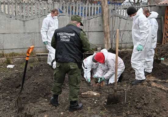 Russia Ukraine Military Operation Exhumation