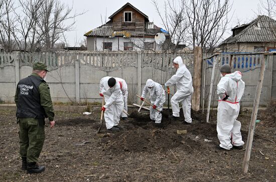 Russia Ukraine Military Operation Exhumation