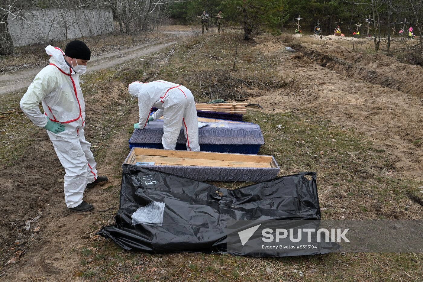 Russia Ukraine Military Operation Exhumation