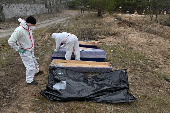 Russia Ukraine Military Operation Exhumation