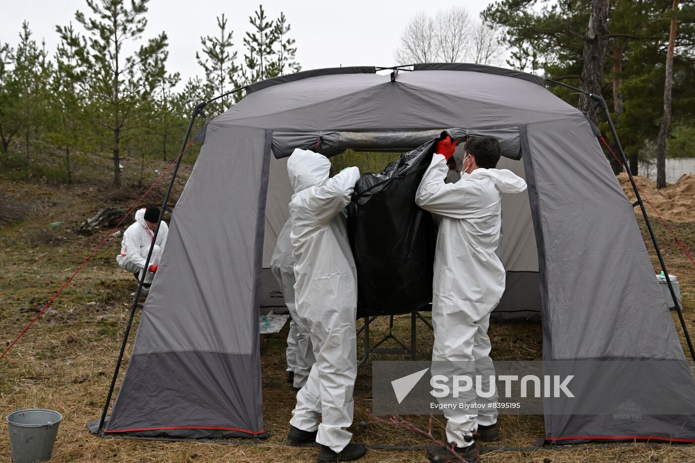 Russia Ukraine Military Operation Exhumation