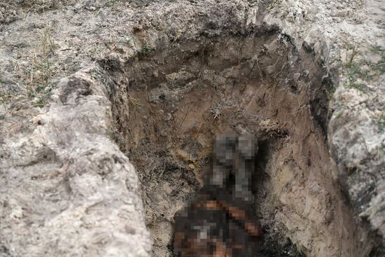 Russia Ukraine Military Operation Exhumation