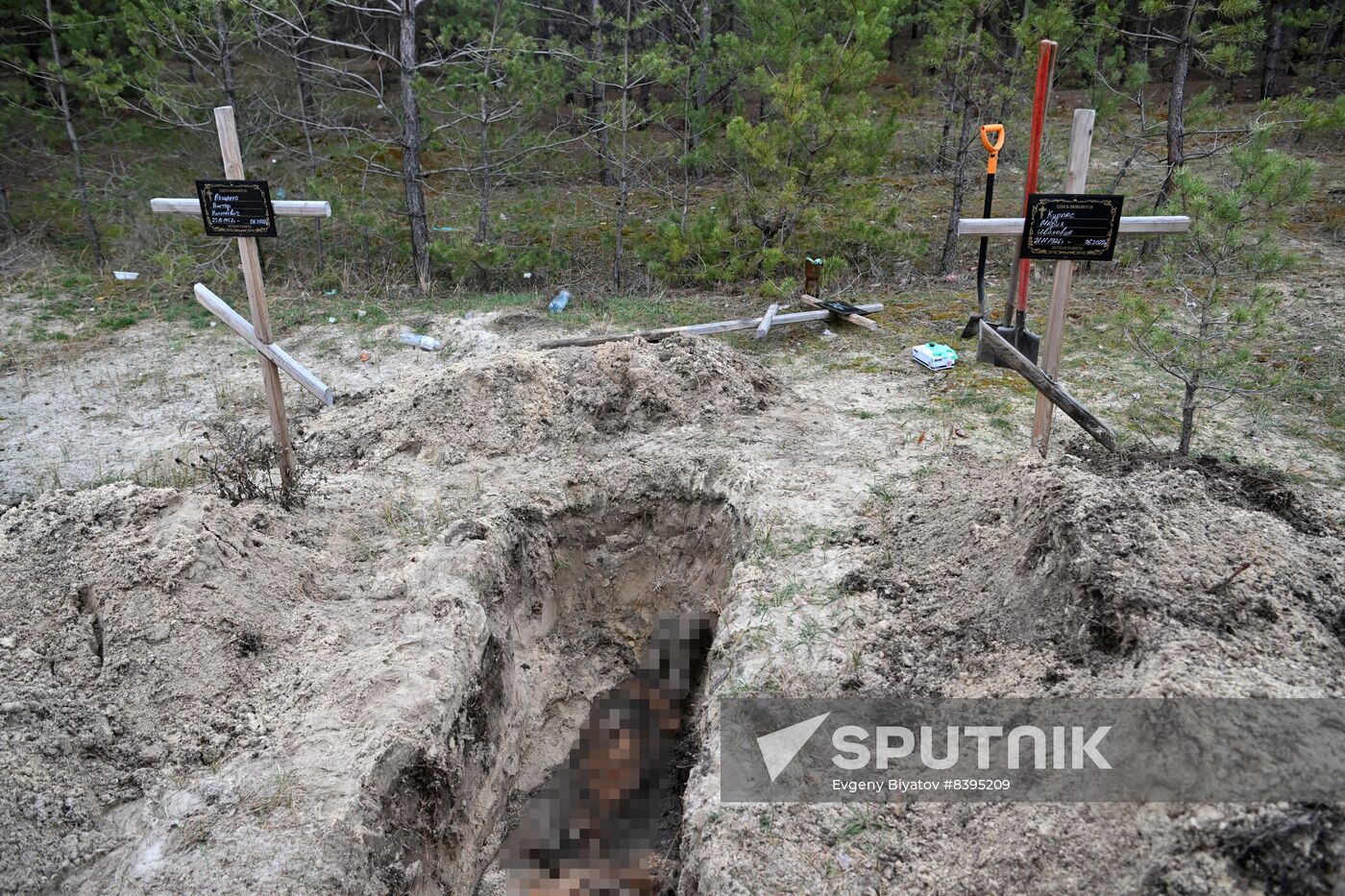 Russia Ukraine Military Operation Exhumation