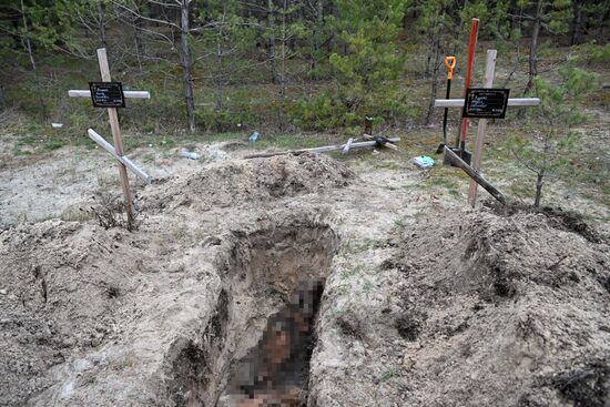 Russia Ukraine Military Operation Exhumation