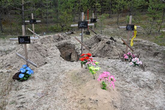 Russia Ukraine Military Operation Exhumation