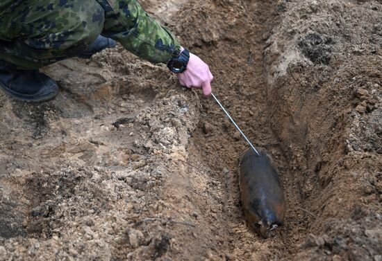 Russia Ukraine Military Operation Exhumation