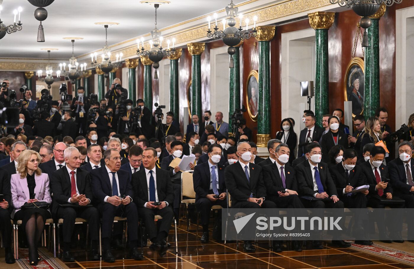 Russia China Signing Ceremony