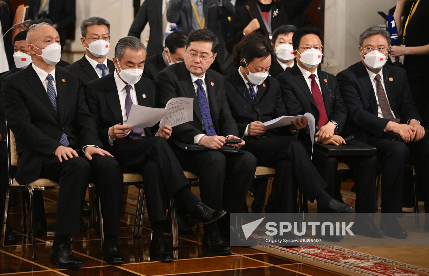 Russia China Signing Ceremony