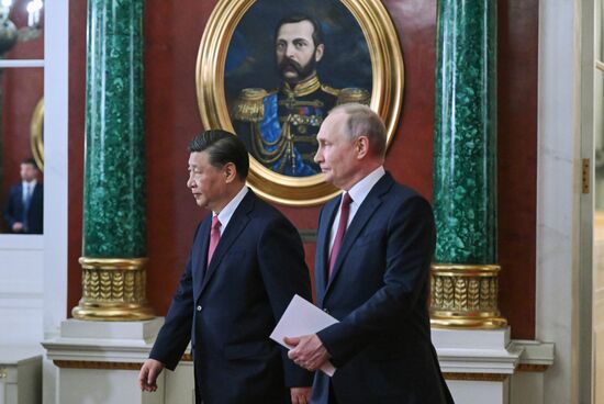 Russia China Signing Ceremony