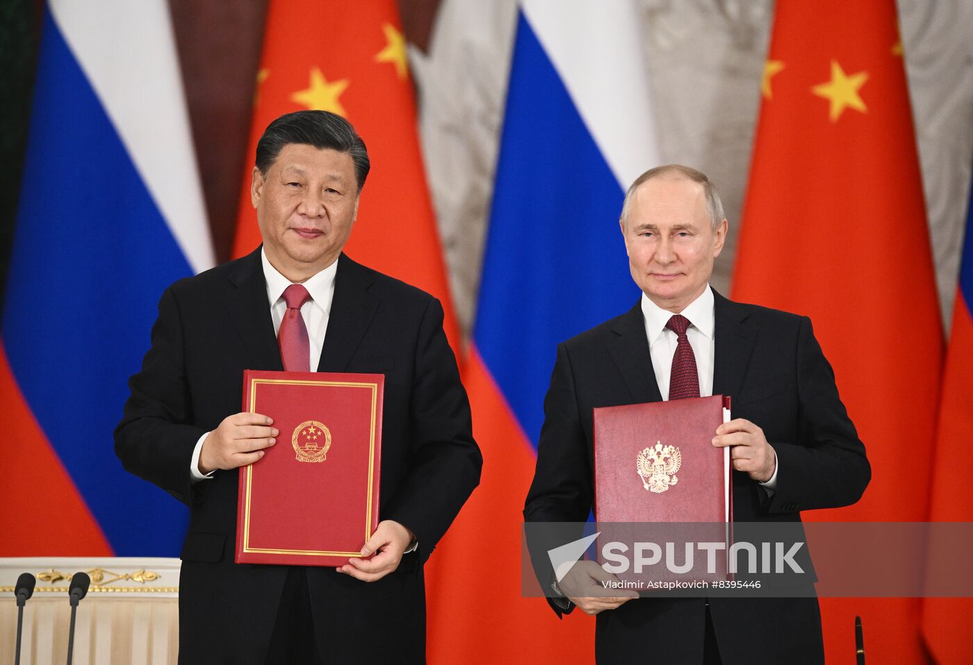 Russia China Signing Ceremony