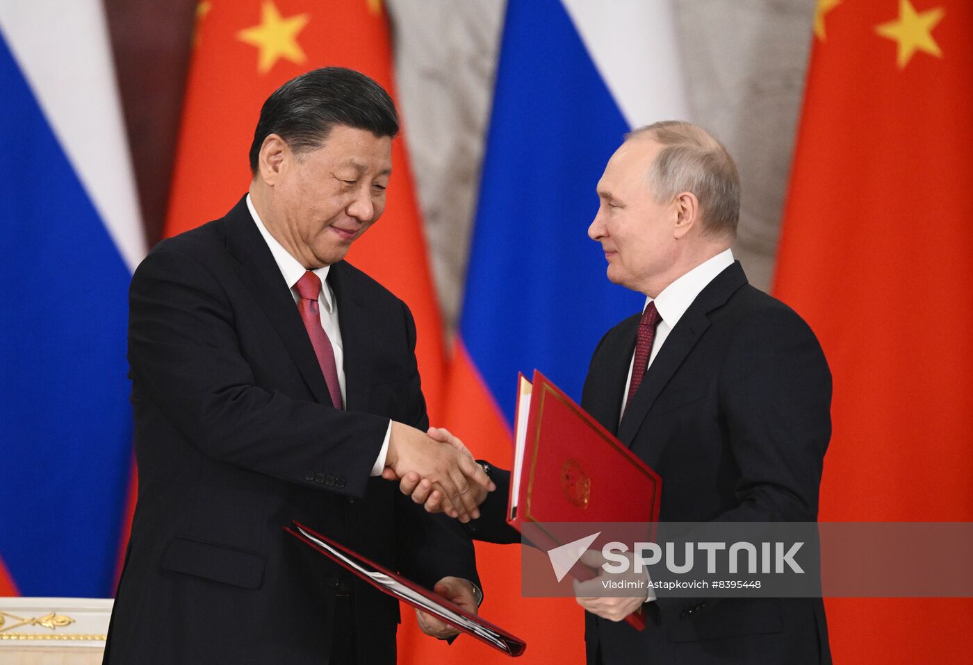 Russia China Signing Ceremony