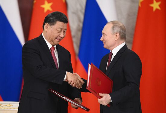 Russia China Signing Ceremony