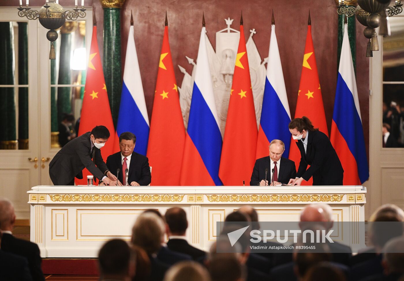 Russia China Signing Ceremony