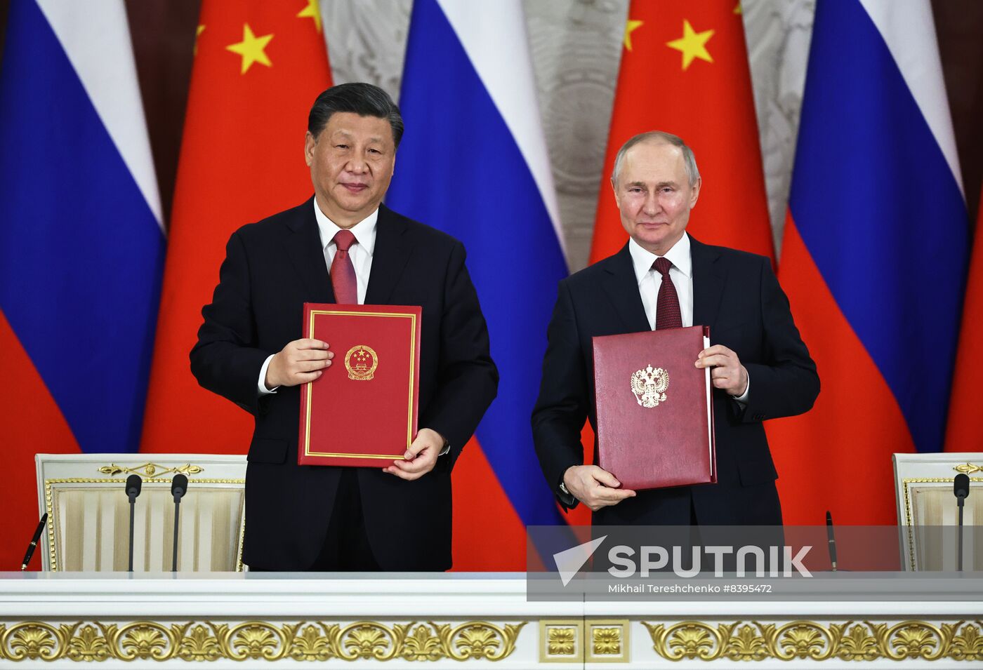 Russia China Signing Ceremony