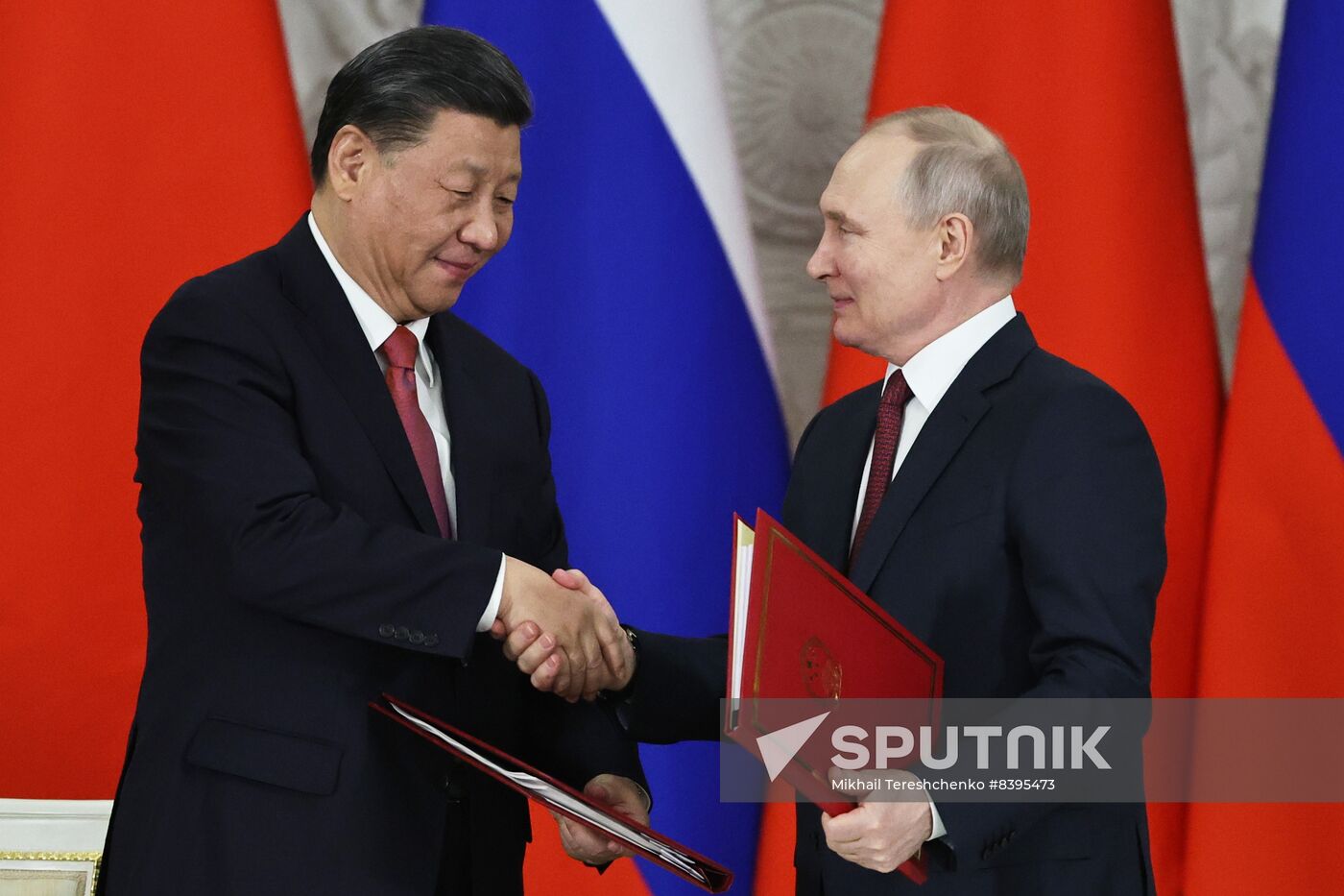 Russia China Signing Ceremony
