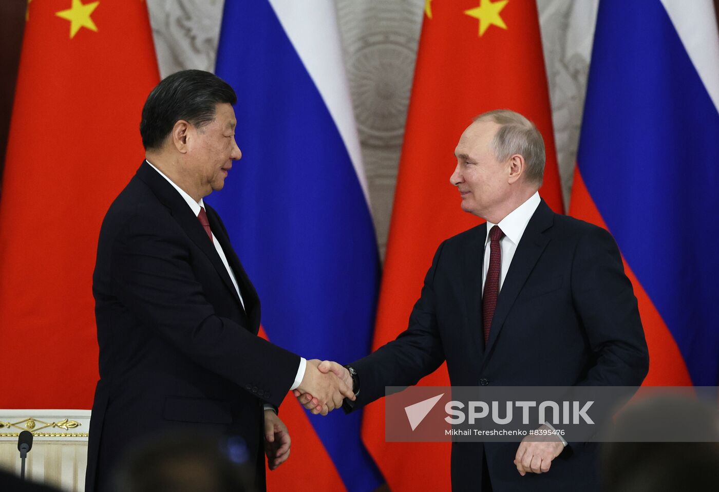 Russia China Signing Ceremony