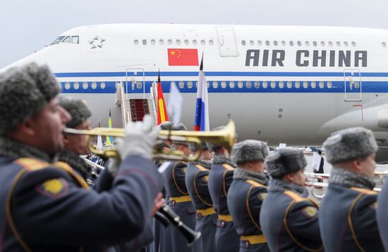 Russia China Departure